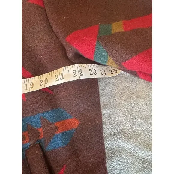 Pendleton High Grade Wool Western Wear Jacket Men’s Medium Brown Red